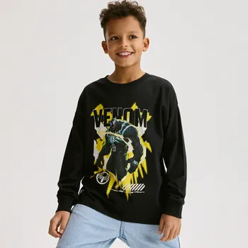 Chlapecká mikina Reserved - Tričko s dlouhým rukávem Marvel Rivals - černý - 585FJ-99X - 585FJ-99X-158