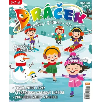Časopis Dráček 1-2/2026 (Kresli, stříhej, čti)