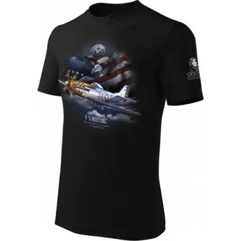 Pánské tričko Triko P-51 MUSTANG, velikost 3XL