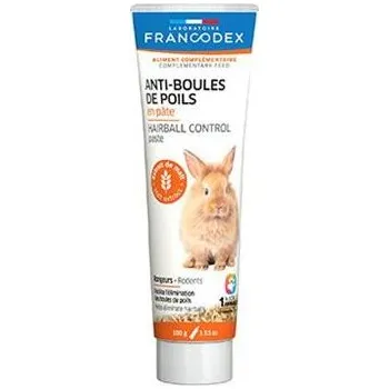 Krmivo pro hlodavce Francodex Pasta proti trichobezoárům pro hlodavce 100g