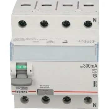 Proudový chránič LEGRAND PROUDOVÝ CHRÁNIČ 4P 40A P304 TX3