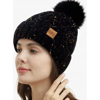 Čepice Furtlak zimní čepice beanie černá