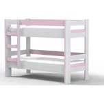 BRADOP Poschodová postel CASPER C123 Barevné provedení: CER - CREME RŮŽOVÁ