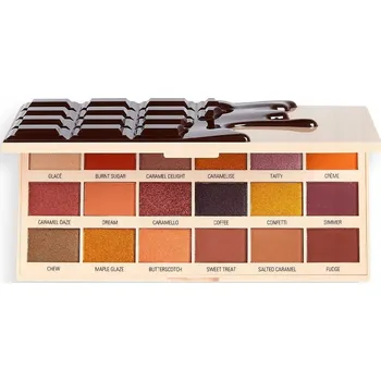 Přípravek na oči Paletka očních stínů Makeup Revolution Lisované třpytivé, matné