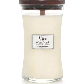 Svíčka Sójová vonná svíčka Coconut Island Woodwick 1 ks