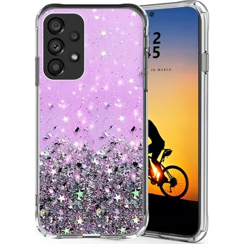 Pouzdro na mobilní telefon Zadní Kryt MBM pro Samsung Galaxy A53 5G fialový