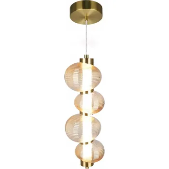 Milagro Závěsné svítidlo BOLLA GOLD 17W LED Závěsná lampa 1 ks