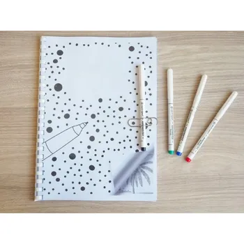 Obraz Kropkowání Tečkovací Malba Sešit Omalovánka 20 Vzorů Dovolená Krajina