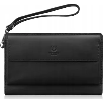 Kabelka Paolo Peruzzi pánská taštička do ruky AL-26-BL černá