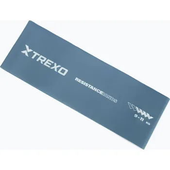 Odporová guma (posilovací guma) TREXO TXO-B4Z051-BL 9-11 kg modrá 2000x15x0,6 mm