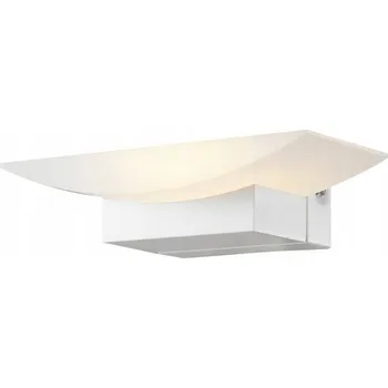 Nástěnné svítidlo Nástěnné svítidlo Italux bílé s integrovaným LED zdrojem 6 W