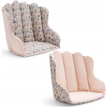 Polštář Elodie Details - polštář k jídelní židličce GRACE, modrá zahrada