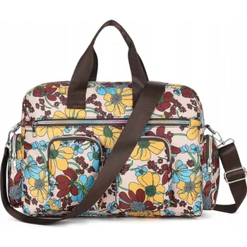 Cestovní taška Multifunkční cestovní taška s více kapsami Kono Flower 12,5L - khaki