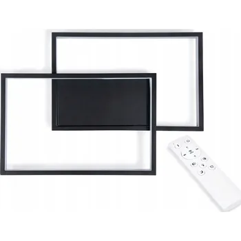 Stropní Svítidlo Berge obdélníková 30 x 6 cm černá