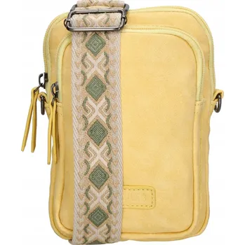 Kabelka Dámská taška na mobil Beagles Malaga - žlutá