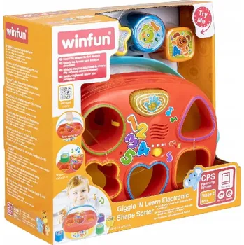 SMILY PLAY Veselý třídič tvarů, zvuky a melodie