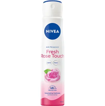Nivea Fresh Rose Touch antiperspirant pro ženy ve spreji 48h 250 ml