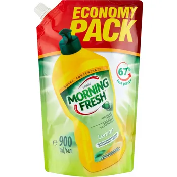 Mycí prostředek Morning Fresh prostředek na mytí nádobí lemon náhradní náplň 900ml