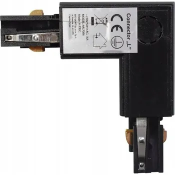 Bodové svítidlo MILAGRO Spojka pro lištový systém osvětlení, černá, 3 okruhy