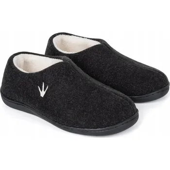 Pánské pantofle PÁNSKÉ PAPUČE TEPLÉ MĚKKÉ ZATEPLENÉ SLIP-ON 46/47