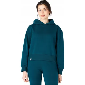 Podprsenka Bellivalini Mikina krátká bavlněná s kapucí M