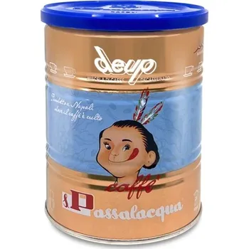 Káva Passalacqua Deup Decaf Dóza Mletá Bezkofeinová Káva 250g