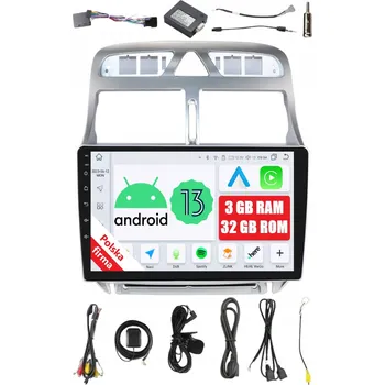 Autorádio 2DIN AUTORÁDIO S NAVIGACÍ ANDROID PEUGEOT 307 3/32 GB DSP CARPLAY