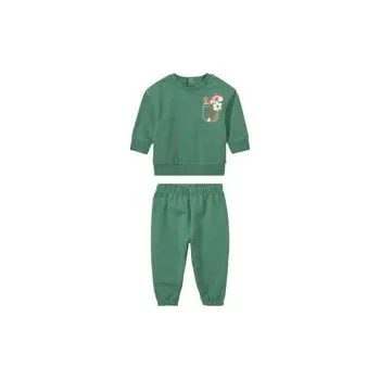 Kojenecká souprava DVOUDÍLNÁ SOUPRAVA MIKINA A KALHOTY S MOTIVEM HOUBIČEK, VELIKOST 50/56 (0-2 MĚSÍCE)