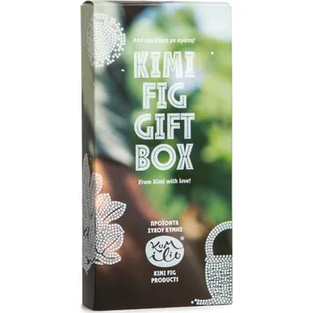 Sušené ovoce Dárkové balení fíků z Kymi s mandlemi v hořké čokoládě 400gr KUMILIO