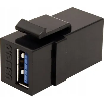 Zabezpečení domácnosti VALUE Keystone spojka USB3.0 A(F) - USB3.0 A(F), 1:1