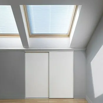 Nábytkové kování Optimum Sada pro posuvné dveře, 1200 mm, bílá, šedá&nbsp;24820448