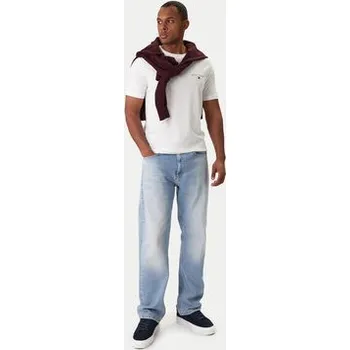 Pánské oblečení Tommy Hilfiger T-Shirt Brand Love MW0MW41456 Bílá Regular Fit XL