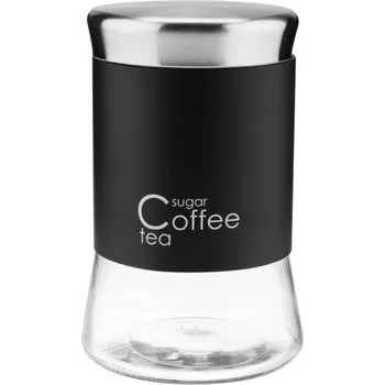 Dóza na potraviny Skleněná dóza Galicja Greno 1 l černá