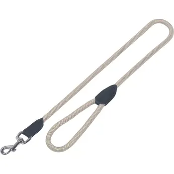 Vodítko pro psa Nobby FUN Royal lanové vodítko béžové 120cm 9mm