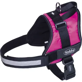Postroj pro psa Nobby Seguro bezpečnostní postroj pro psa L malina 72-90cm