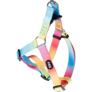 Postroj pro psa TIAKI postroj Rainbow vel. S: 43-50cm obvod hrudníku psa
