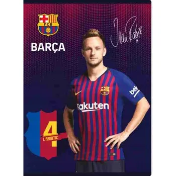 Sešit Sešit A5 s motivem FC Barcelona Astra, 32 listů, linkovaný (čtverečkovaný)