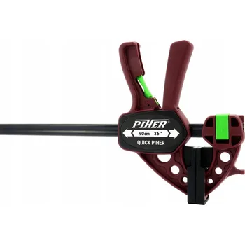 Truhlářská svěrka PIHER Jednoruční rychloupínací truhlářská svěrka Quick-Extra 90 cm, max. 1500 N P52690