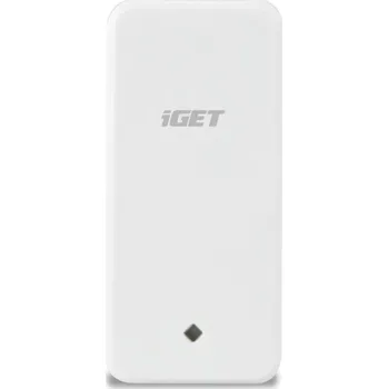 iGET SECURITY M3P10 - Bezdrátový detektor vibrací k alarmu M3/M4. Např. při otřesu okna nebo rozbití