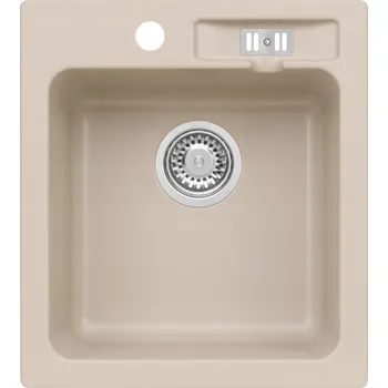 Granitový dřez Jednokomorový dřez Moderno Martha granit béžový
