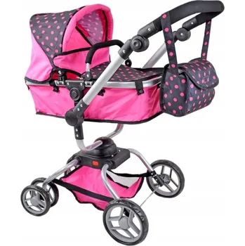 Kočárek pro panenku Kočárek pro panenky, sada 3v1 Super-Toys 9623 M1218
