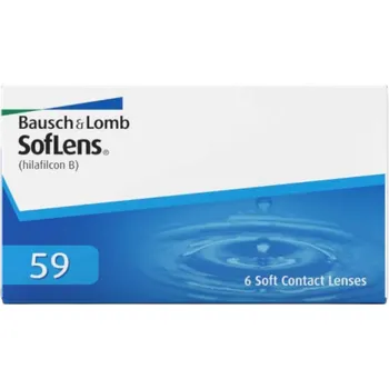 Soflens 59 měsíční kontaktní čočky, síla -02,00, 6 ks/1 bal
