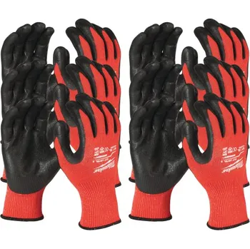 Pracovní rukavice MILWAUKEE Rukavice odolné proti proříznutí Stupeň 3 - vel XXL/11 - 12ks 4932471621