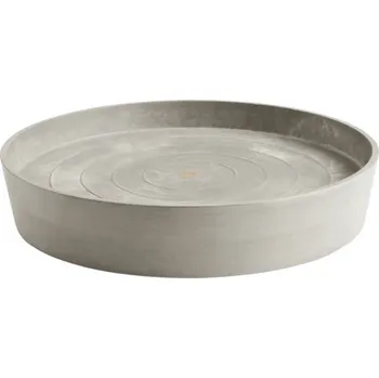 Květináč Miska pod květináč Ecopots plastová s kolečky Ø 49,3 cm x 51 x 10,1 cm hnědá