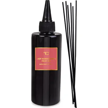 Aroma difuzér LADY MARMELADE | náhradní náplň do difuzéru FLOW & tyčinky | PARFUMIA® | 200 ml + ZDARMA difůzní tyčinky Dedra
