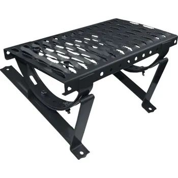 Stavebniny Kovový nášlap 40 cm antracitově šedý