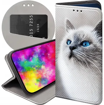 Pouzdro na mobilní telefon Flipové pouzdro Hello Case pro Huawei Y7 2019 šedé