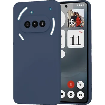 Pouzdro na mobilní telefon Techsuit SoftFlex Nothing Phone (3a) námořnická modrá