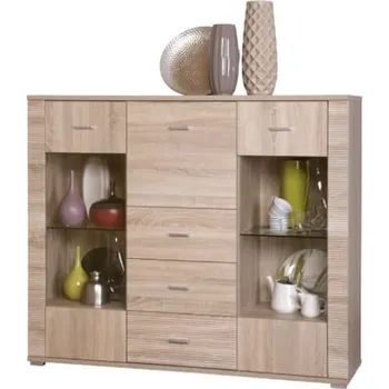 Komoda Komoda Gress - Mebelbos Dub Sonoma 140x118 cm