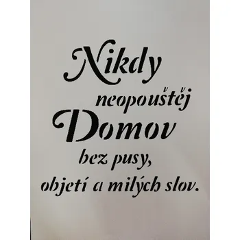 Šablona plastová pro kreativní tvoření - A4 - AB19